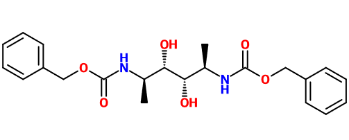 (image for) MC080298 2,5-Bis{[(benzyloxy)carbonyl]amino}-1,2,5,6-tetradeoxy-D-iditol
